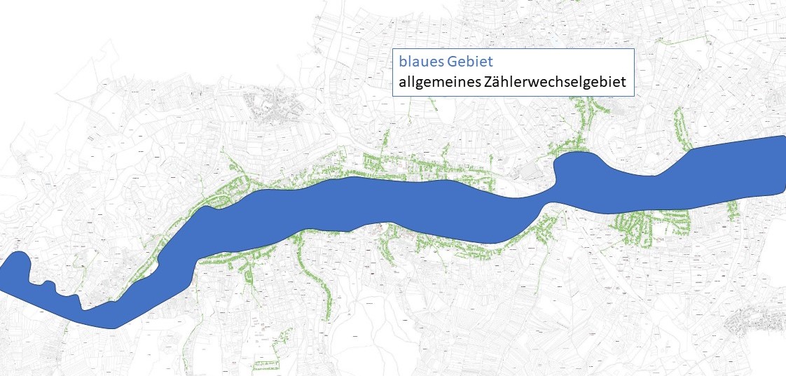 Bad Neuenahr-Ahrweiler, Zählerwechselgebiet